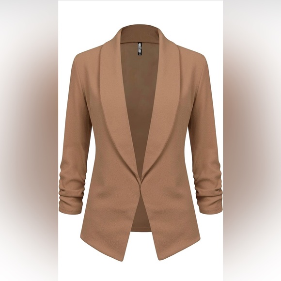 LIKE NEW Lock and Love Women 3/4 Sleeve Blazer. - Picture 2 of 9